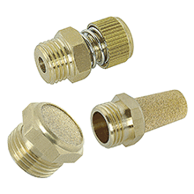 Pneumatic Silencers, Pneumatic Muffler, Air Silencers, Air Muffler, Air Fittings