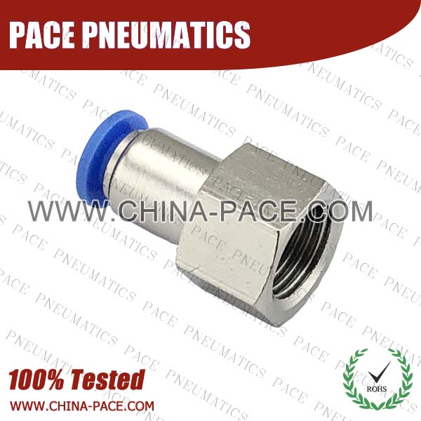G Thread Composite Push To Connect Fittings, BSPP Pneumatic Fittings, Air Fittings, One Touch Fittings, Air Flow Control Valve, Pneumatic Flow Control Valve, Air connectors,pneumatic Components