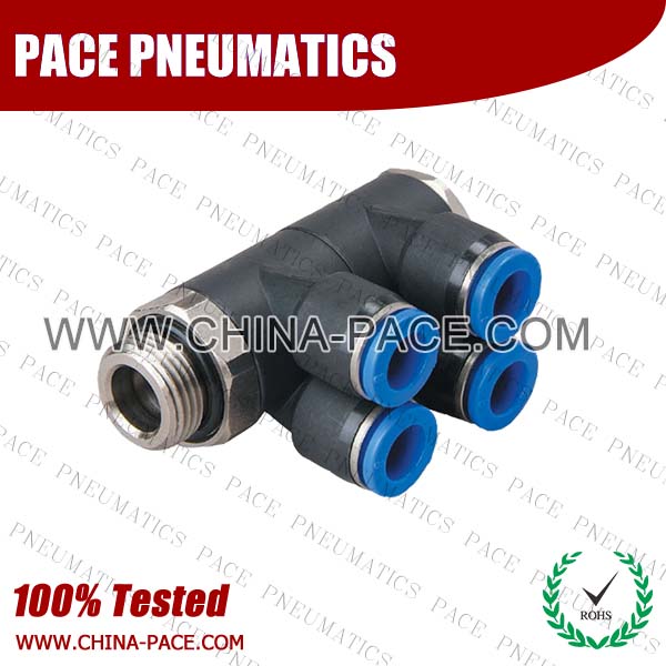 G Thread Composite Push To Connect Fittings, BSPP Pneumatic Fittings, Air Fittings, One Touch Fittings, Air Flow Control Valve, Pneumatic Flow Control Valve, Air connectors,pneumatic Components